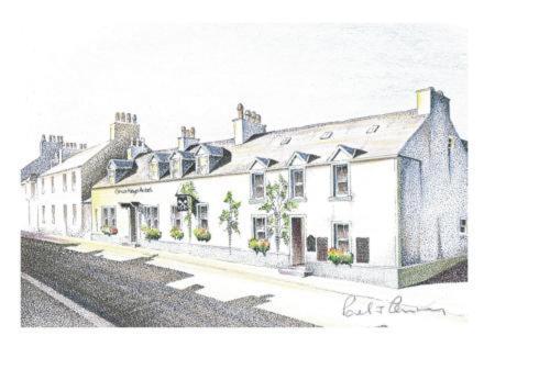 The Cross Keys Hotel New Galloway Exterior foto